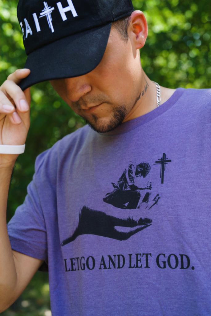 Let Go & Let God T-Shirt – God Lives Apparel