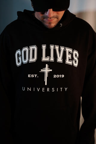 "God Lives University" Hoodie